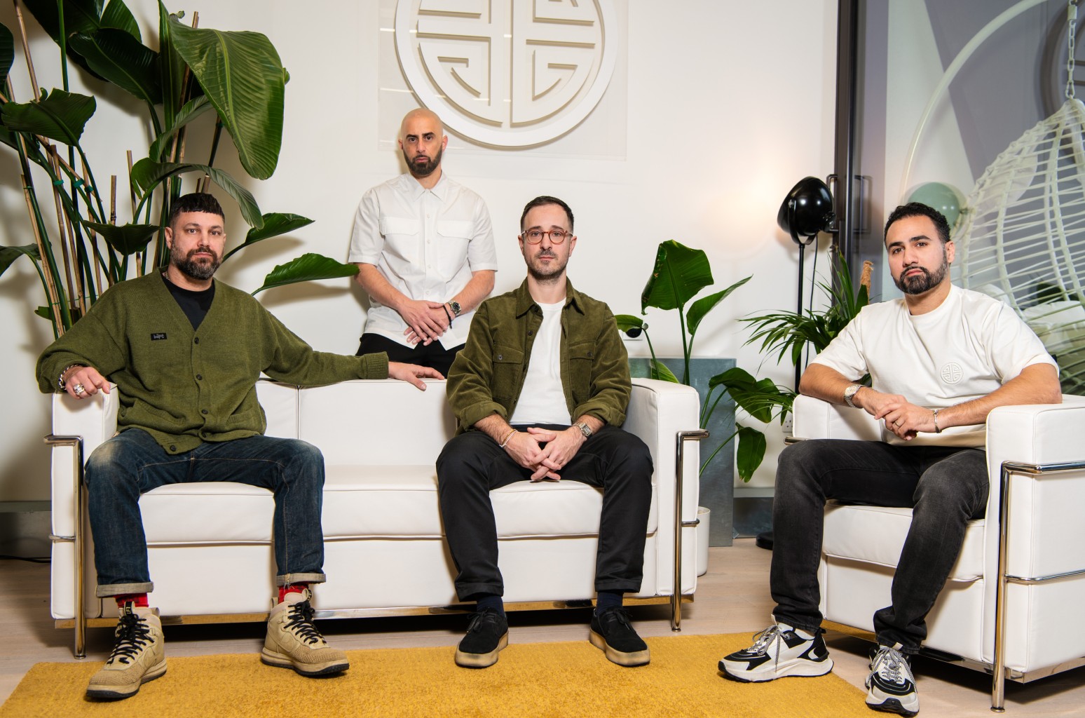 L-RL Ted May, Ghazi, Guillermo Ramos, Nima Etminan