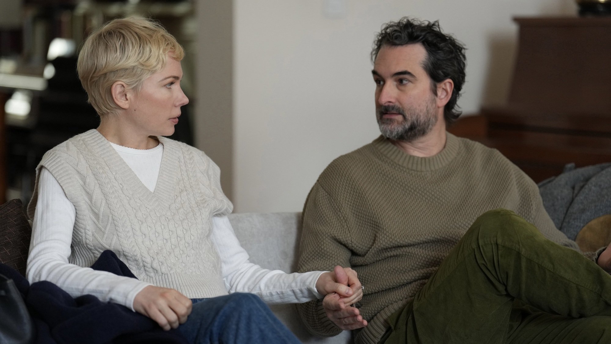 Michelle Williams and Jay Duplass in "Dying for Sex."