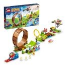 LEGO Sonic The Hedgehog Sonic’s Green Hill Zone Loop Challenge 76994 on a white background