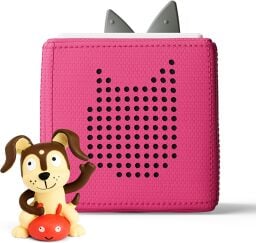 Toniebox in pink with playtime puppy