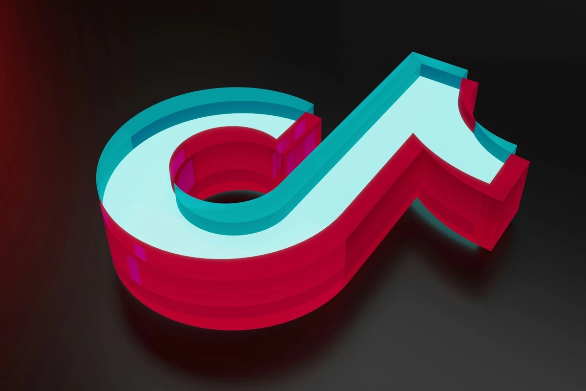 TikTok logo.