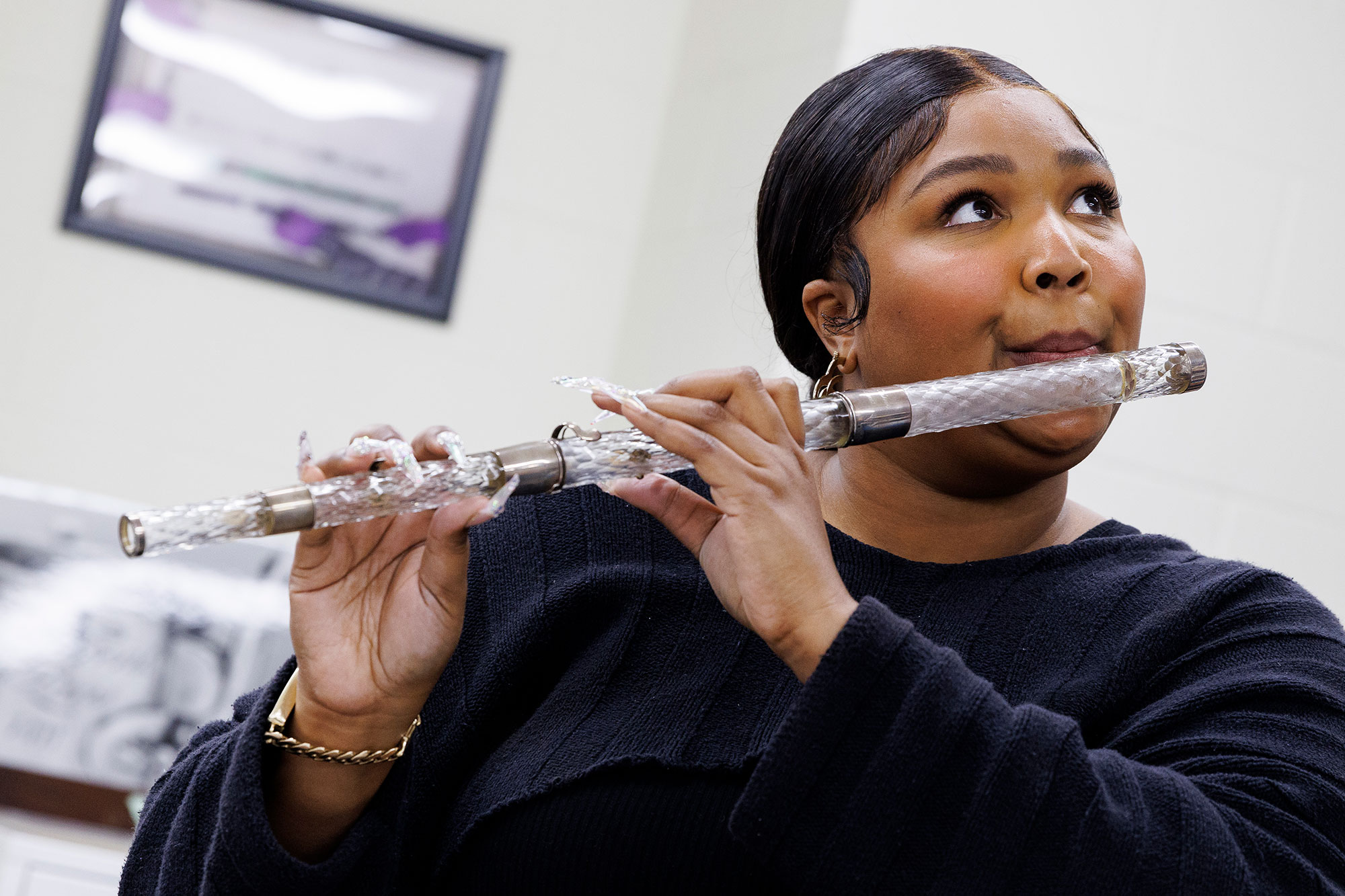 Lizzo Plays President James Madison's Crystal Flute