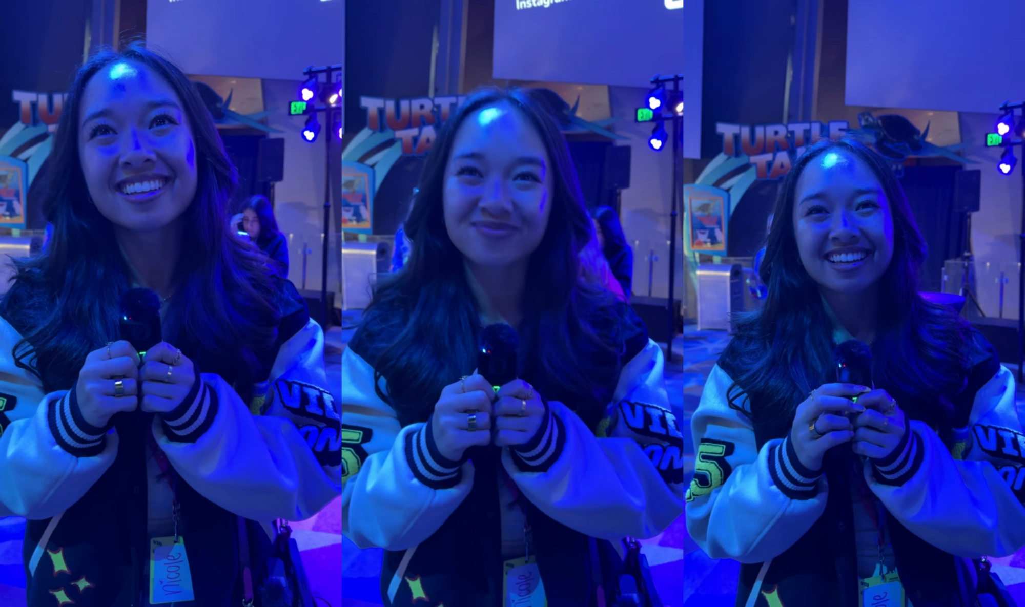 Nicole Laeno attends Meta Night Out at VidCon 2025.