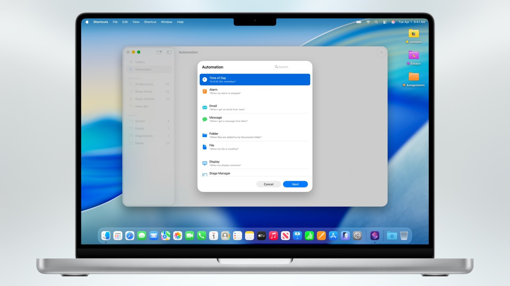 shortcuts at wwdc