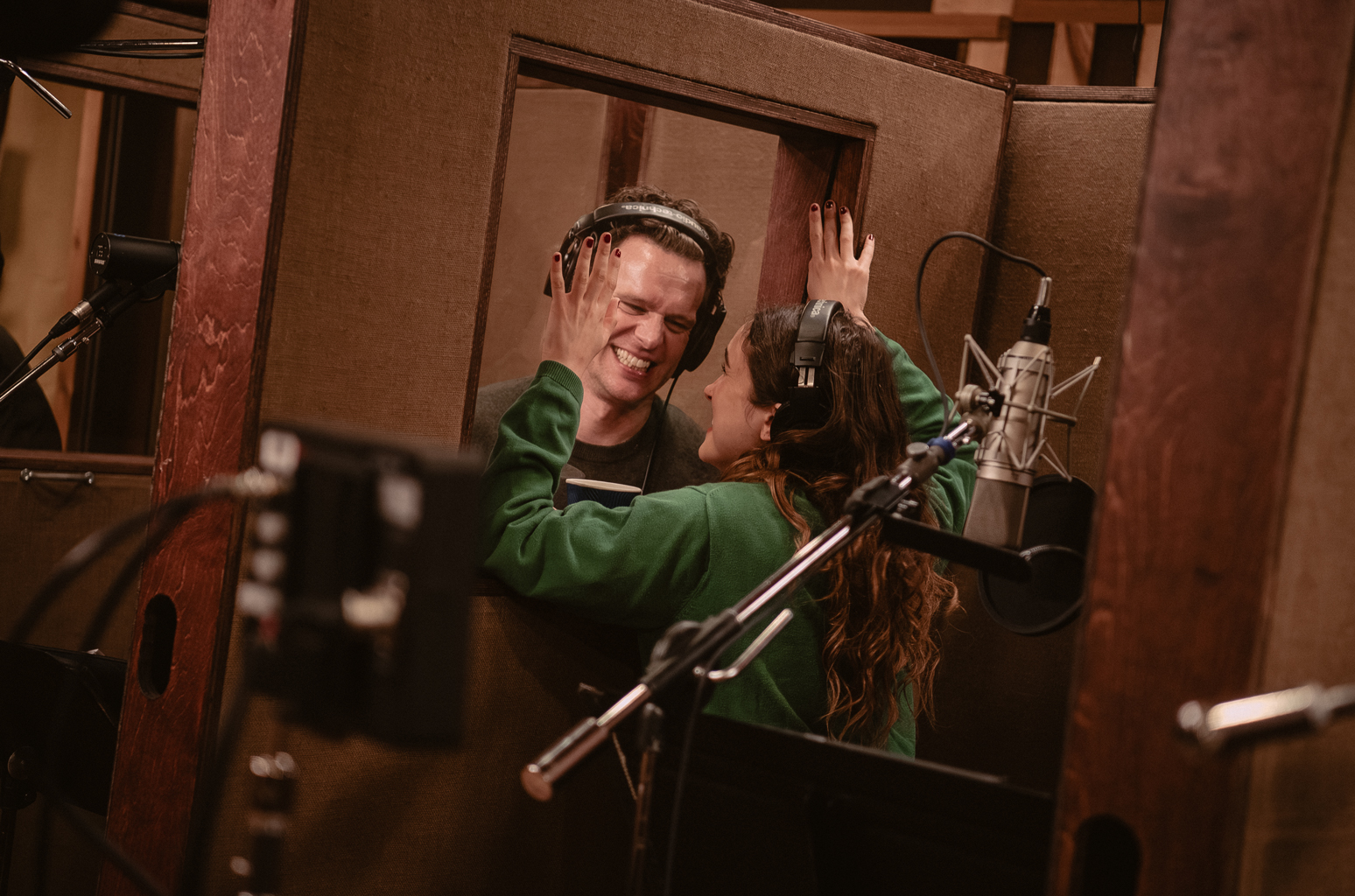 Jonathan Groff and Gracie Lawrence for JUST IN TIME