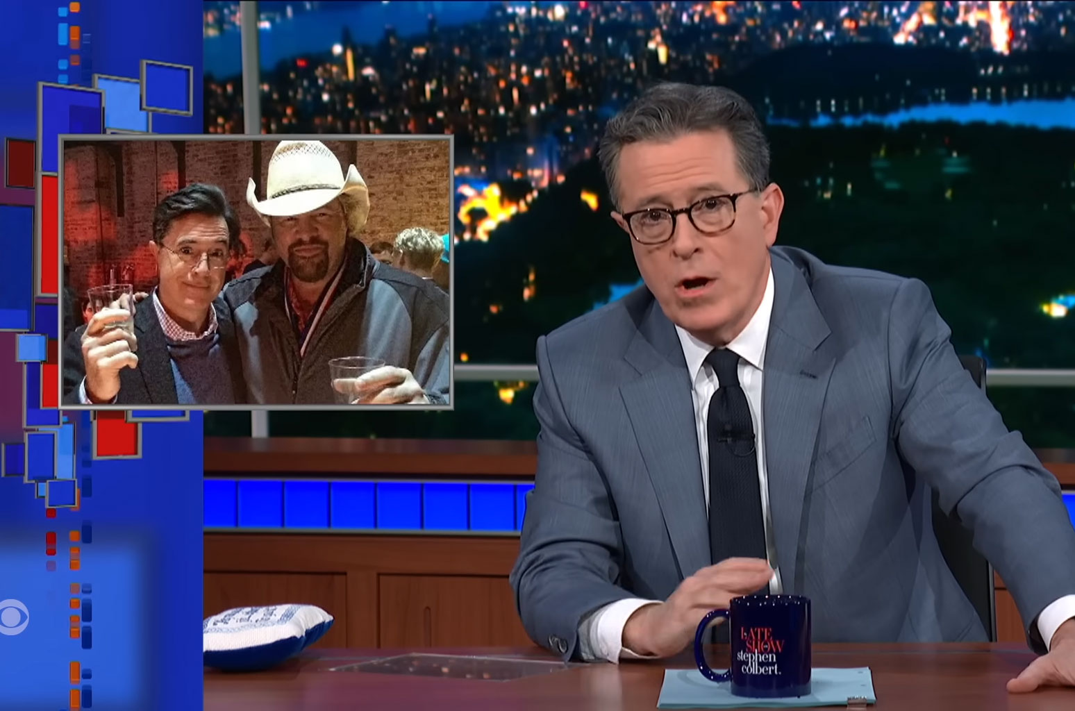 Toby Keith & Stephen Colbert