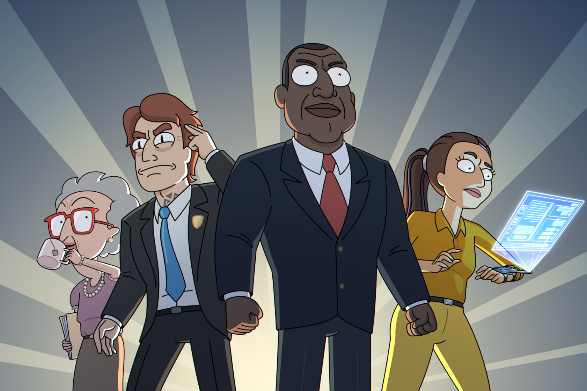 The first look at "President Curtis."