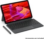 the Amazon Fire Max 11 with a keyboard and stylus