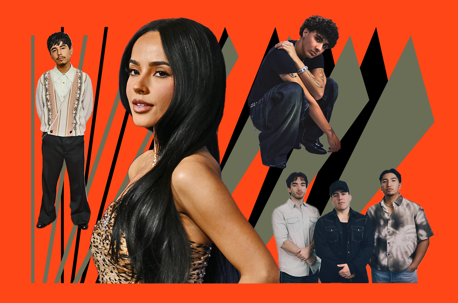 Ivan Cornejo, Becky G, DannyLux and Eslabon Armado