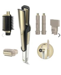 gold shark glam with all available attachments