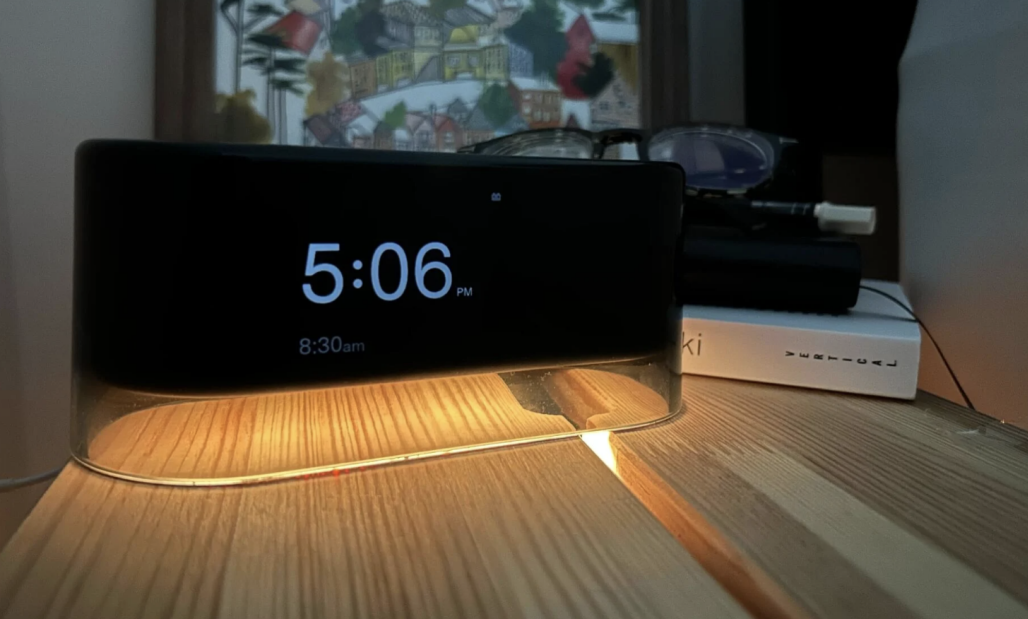 alarm clock with night light