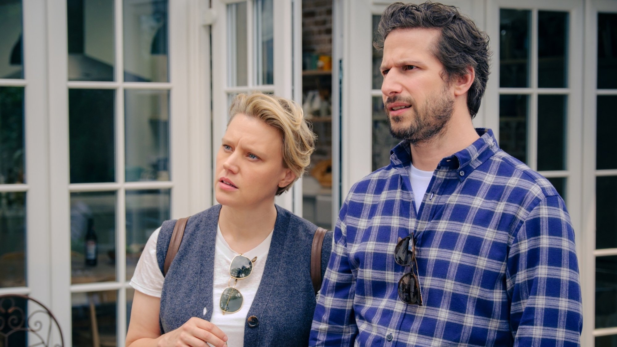 Kate McKinnon and Andy Samberg in "The Roses."