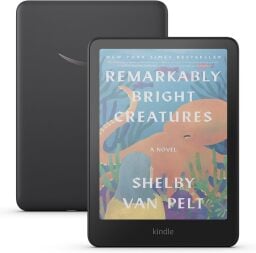 amazon kindle colorsoft e-reader against a white background
