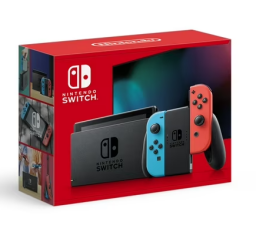 Nintendo Switch w/ Neon Blue & Neon Red Joy-Con
