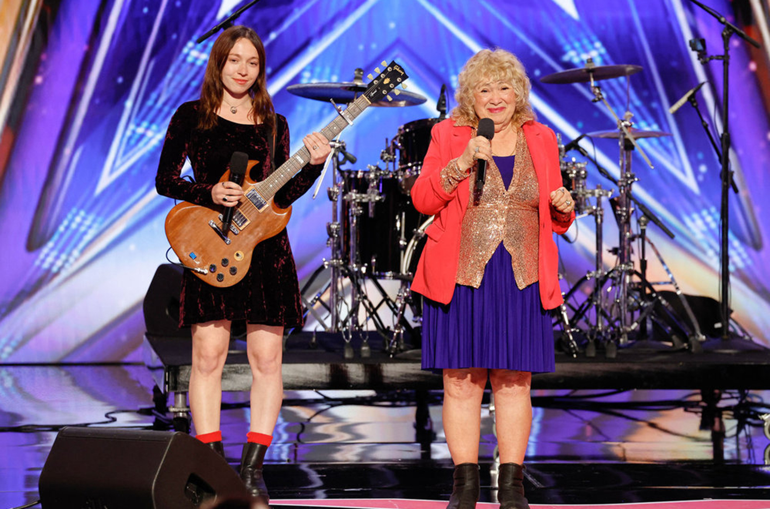 Liliana and Gina Bellina on 'America's Got Talent'
