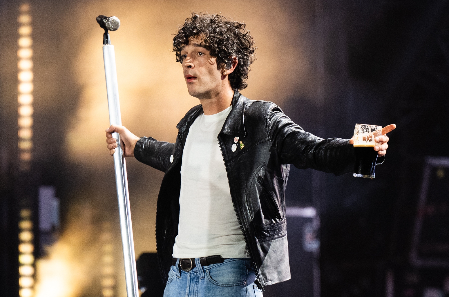 Matty Healy The 1975 Glastonbury 2025