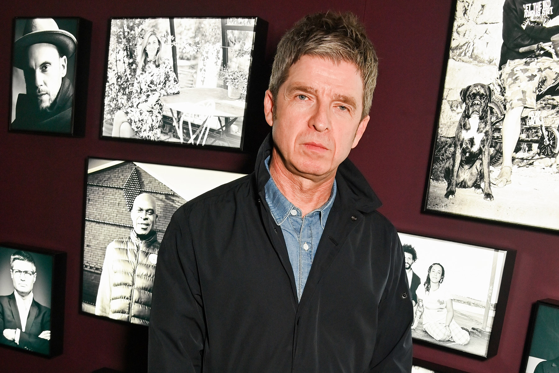 Noel Gallagher attends the 'Zoë Law: Legends' photography exhibition At the National Portrait Gallery on November 28, 2024 in London, England.