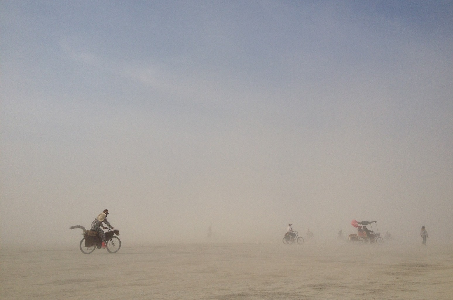 Burning Man Dust Storm