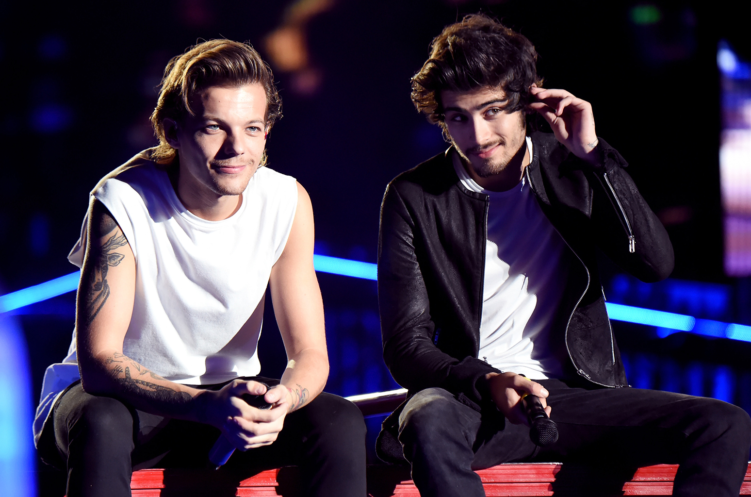 Louis Tomlinson and Zayn Malik