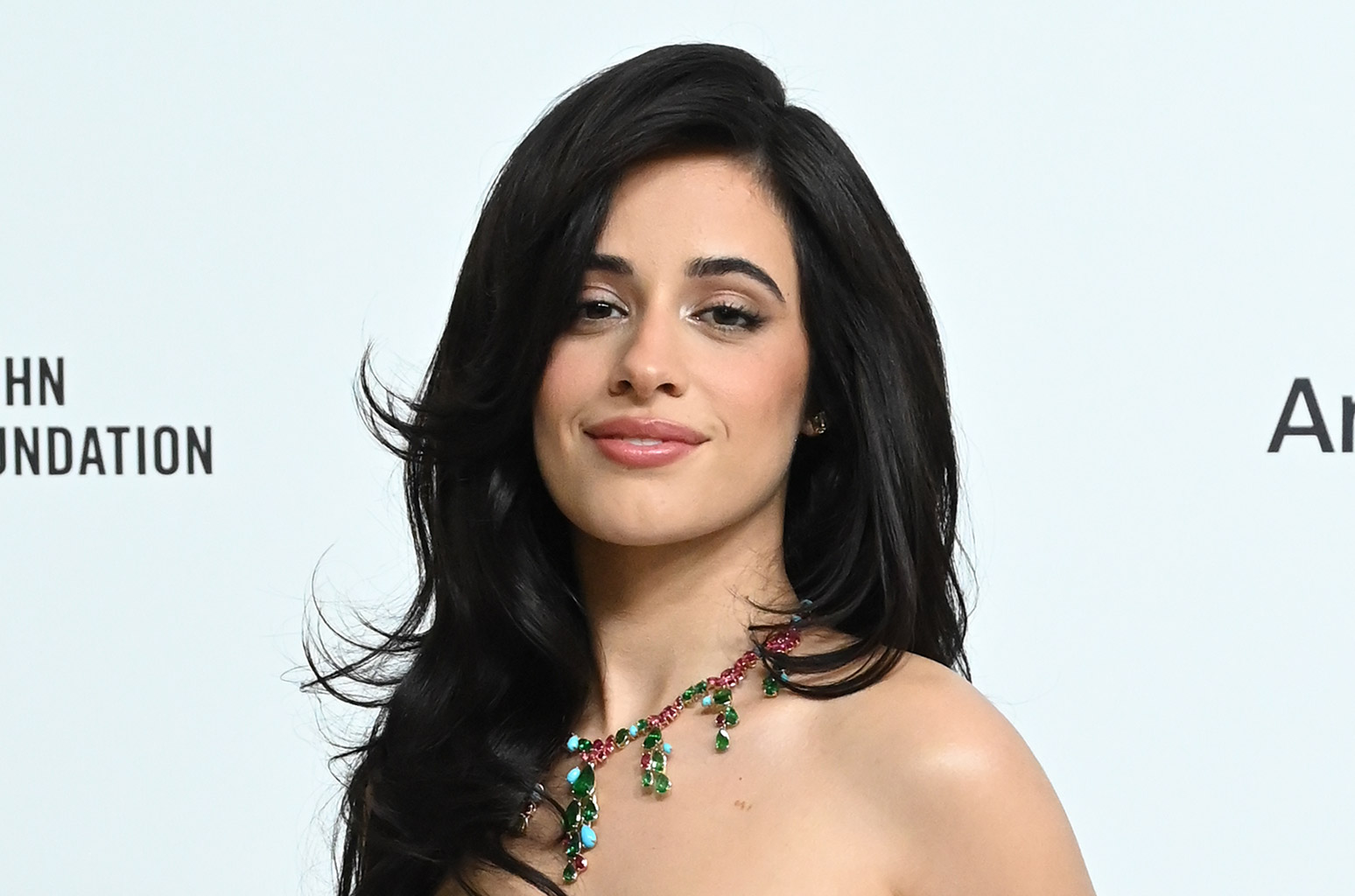 Camila Cabello at the 33rd Elton John AIDS Foundation Academy Awards Viewing Party on March 02, 2025 in West Hollywood, California.