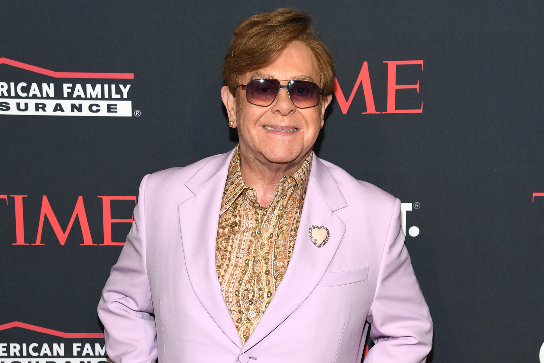 Elton John attends the 2024 A Year in TIME dinner at Current at Chelsea Piers on December 11, 2024 in New York City.