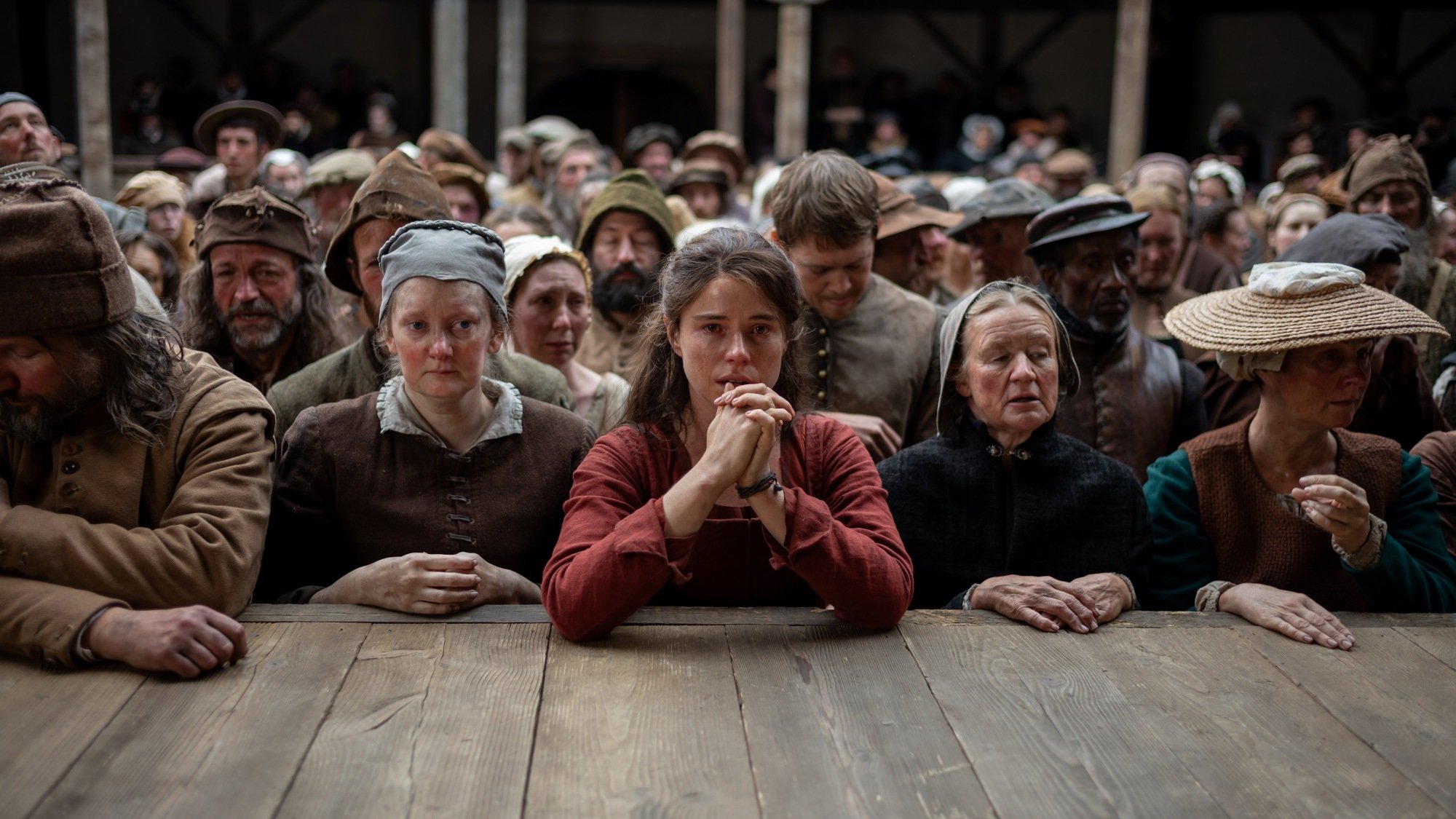 Jessie Buckley stars as Agnes in director Chloé Zhao’s "Hamnet," a Focus Features release.