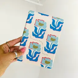 A floral Kindle case