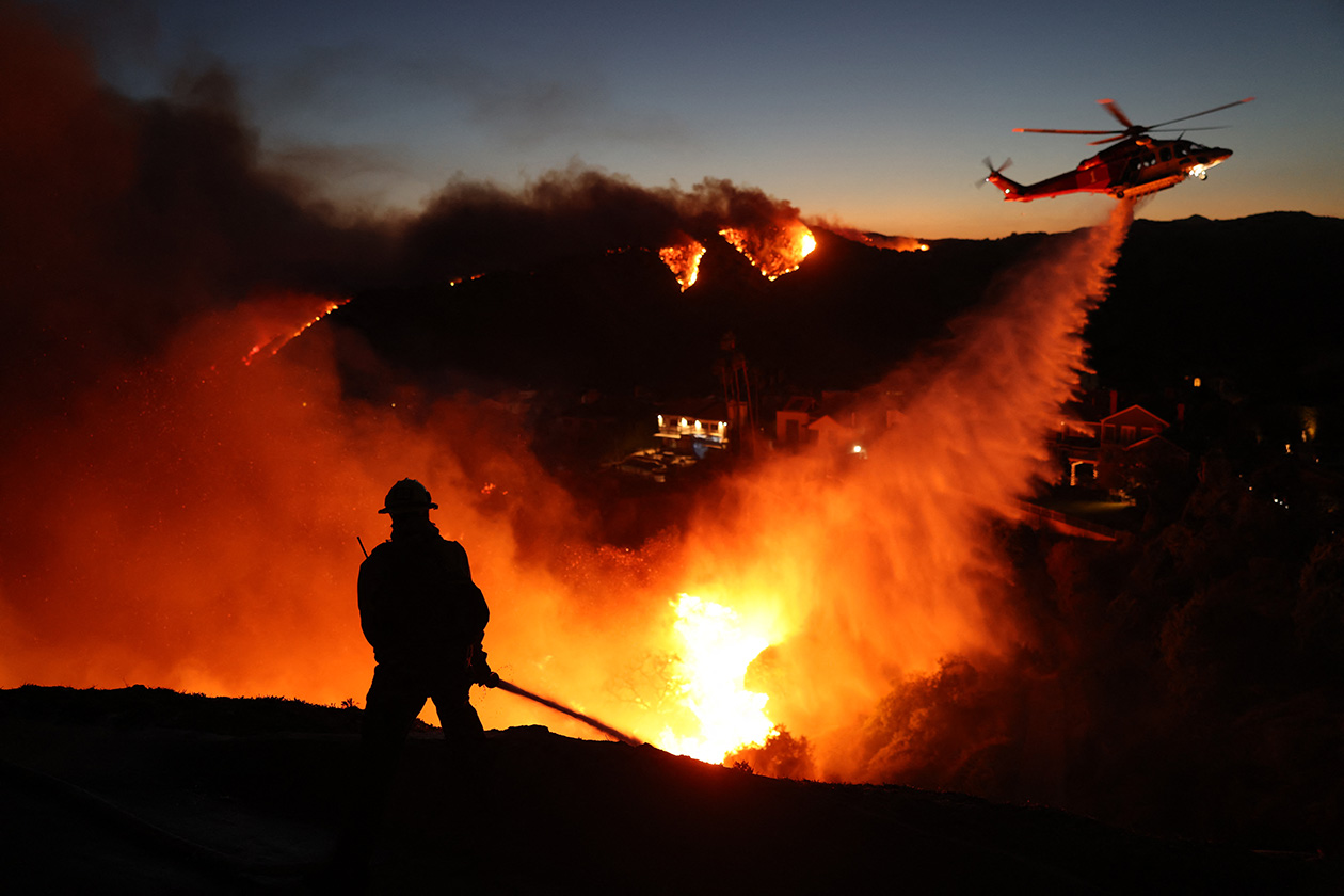 Market Opener, Palisades Fire, Los Angeles