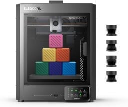 Elegoo Centauri Carbon 3D Printer with filament spools