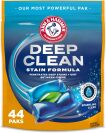 ARM & HAMMER™ Deep Clean Stain Formula Laundry Detergent Power Paks on a white background