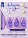 Johnson's Baby Sleepy Time Bedtime Gift Set on a white background