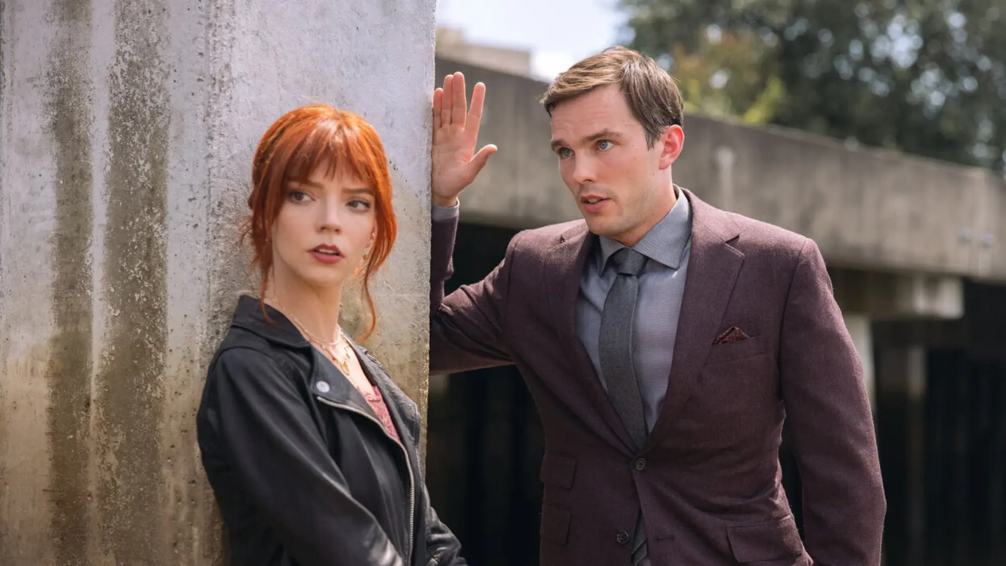 Anya Taylor-Joy and Nicholas Hoult in "The Menu."
